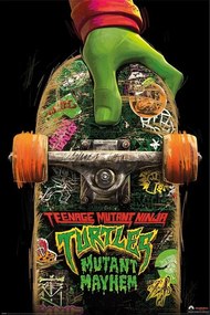 Plagát, Obraz - Teenage Mutant Ninja Turtles: Mutant Mayhem - Skate Board