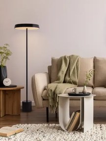 LED čierna stojaca lampa Vetro