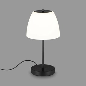 Stolová LED lampa Masa dotykový stmievač, čierna