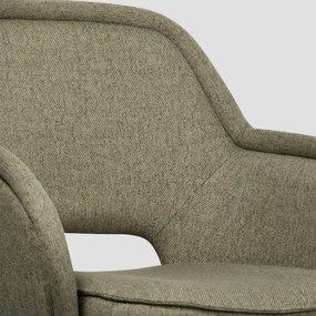 Jedálenská stolička CAMPEA zelená 742057