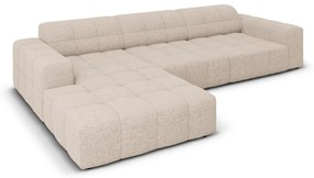 Béžová rohová pohovka (ľavý roh) Chicago – Cosmopolitan Design
