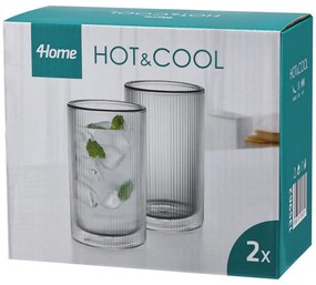 4Home Termo pohár Haze Hot&Cool 400 ml, 2 ks