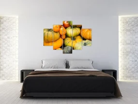 Obraz - Jesenná tekvica (150x105 cm)