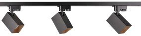 Bodové svietidlo do lištového systému SQUARE 3xGU10/10W/230V + 1 m lištový systém