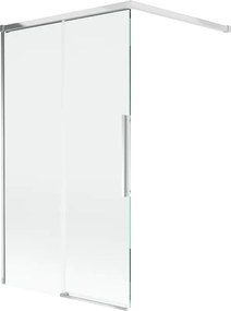 Mexen Rox 2-krídlový posuvný sprchový paraván 120 x 150 cm, transparentný, chróm - 8C9-120-003-01-00