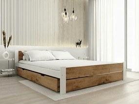 Úložný box pod posteľ 150 cm, dub artisan