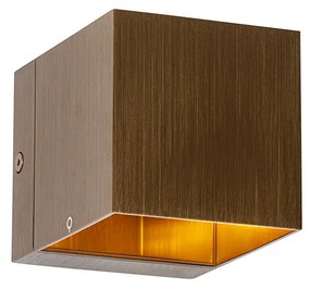 Sada 2 inteligentných nástenných svietidiel tmavá bronz 8 cm vrátane Wifi G9 - Transfer