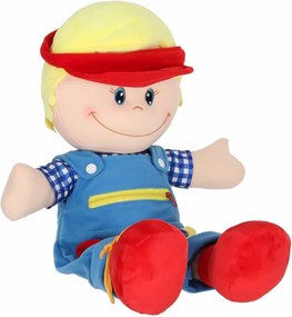 KIK Senzorická šmacianka bábika chlapec na učenie obliekania