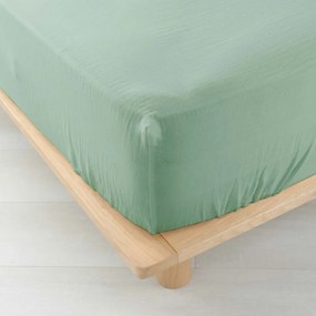 Svetlozelená napínacia mušelínová plachta 140x190 cm Angelia – douceur d'intérieur