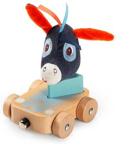 Lilliputiens - súprava 3 drevených autíčok - Farma