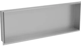 Mexen X-Wall-NR, polička na zapustenie pod obklad bez goliera 90 x 30 cm, oceľová, 1911903010