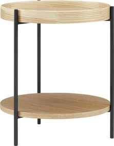 XXXLutz PRÍRUČNÝ STOLÍK, farba duba, kompozitné drevo, 44/49 cm Livetastic - Online Only obývacie izby - 001769013005