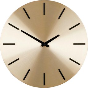 XXXLutz NÁSTENNÉ HODINY zlatá 35,5 cm - Hodiny - 004536021202