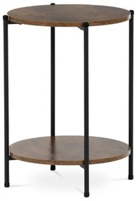 Odkladací stolík Autronic 44x56 cm prírodná MDF CT-G1005 OLW