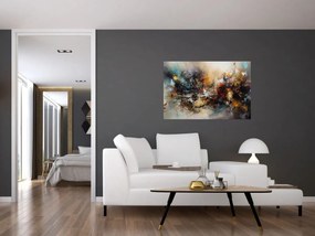 Obraz - Abstraktná grafika (90x60 cm)