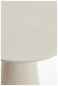 Kovový okrúhly odkladací stolík ø 60 cm Abala – Light &amp; Living