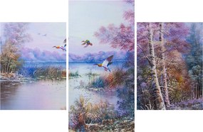 Obraz - Prichádza jeseň, olejomaľba (90x60 cm)
