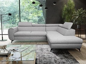 Rohová sedacia súprava Monaco (sivá) (P). Akcia -20%. Vlastná spoľahlivá doprava až k Vám domov. 1098033
