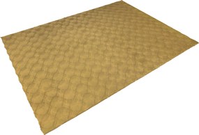 Obsession, Kusový koberec Diamond Cut 800 Honey, 80x150, hnedá, obývacia izba