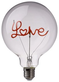 BRIGHT LIGHT LED Žiarovka "Love" - ružová