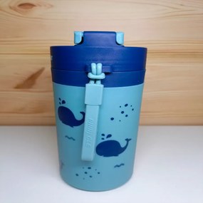 Termofľaša PIXEL KIDS 0,4 l – detská termofľaša s nerezovou vložkou