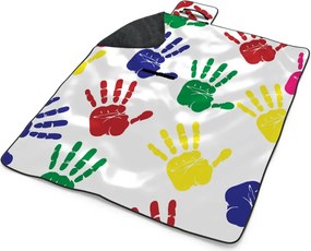 Sablio Plážová deka Farebné otlačky: 200x140 cm