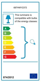 Hnedá stolová lampa (výška 40 cm) Alev – Opviq lights