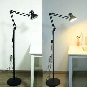 BERGE LED stojacia lampa E27 185cm - BERLIN