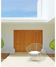 Súprava 2 bielych záhradných stoličiek Bonami Selection Coco