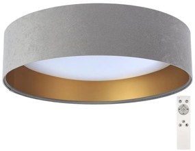 BPS Koncept LED Stmievateľné stropné svietidlo SMART GALAXY LED/24W/230V šedá/zlatá + DO BS0353