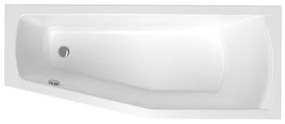 Asymetrická vaňa Laguna Aneta Plus 160x70 cm akrylát pravá AN1600PPLUS, 1 ks