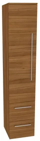Mereo, Mereo Bino, kúpeľňová skrinka vysoká 163 cm, ľavá, Multidecor, Orech Dijon prírodný, MER-CN697ODP1