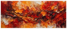 Obraz - Abstrakcia (120x50 cm)