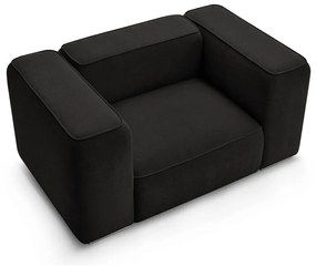 Čierne kreslo Zephyr – Bobochic Paris