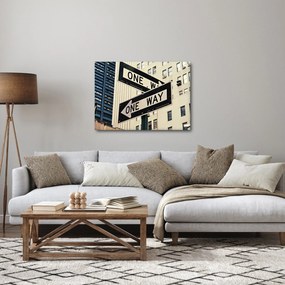 Obraz - New York ONE WAY (70x50 cm)