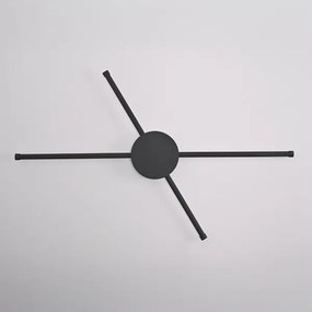 Brilagi - LED Nástenné svietidlo LUGO QUATTRO LED/16W/230V čierna