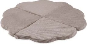 Kvetinová podložka 115x115x5cm, béžová, prémiový menčester