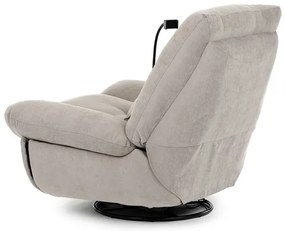 Autronic BONTEC Polohovacie kreslo, elektrické zabudované ovládanie, béžová, látka, TV-7081 LAN2 Farba: Béžová