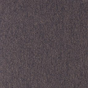 Tapibel, Metrážny koberec Cobalt SDN 64032 - AB tmavo hnedý, záťažový, na mieru, šíře 4m, hnedá, ab (mriežka), chodba / predsieň