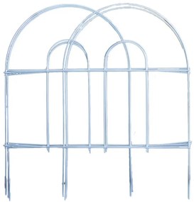 Záhradný plôtik biela, 3 m