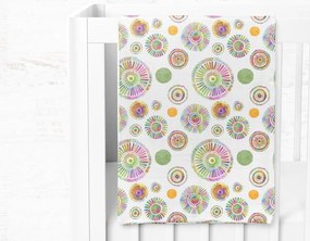 Biela mušelínová detská deka 75x100 cm Maya – Mijolnir