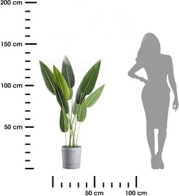 Květináč s podmiskou AZALEA 22,5 cm šedý beton