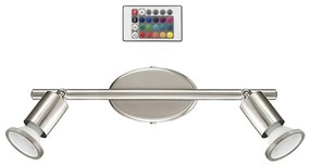 Eglo 75384 - LED Bodové svietidlo BUZZ-C 2xGU10/4W/230V