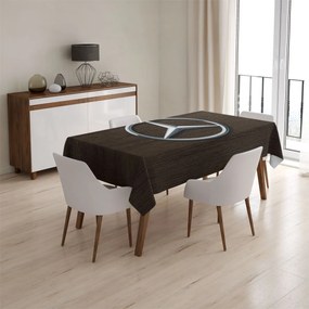 Sablio Obrus Logo 5 Drevo - 130x130 cm