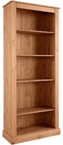 Knižnica z borovicového dreva v prírodnej farbe 181x31 cm Mille – Støraa