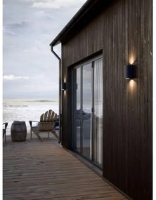 Nordlux - Vonkajšie nástenné svietidlo CANTO 2xGU10/28W/230V IP44 čierne