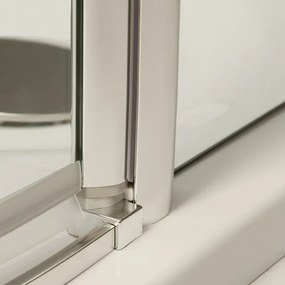 Roltechnik Jednokrídlové sprchové dvere MDO1 pre inštaláciu do niky 90 cm