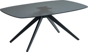 XXXLutz KONFERENČNÝ STOLÍK, čierna, kov, sklo, 110/70/44 cm Boxxx - Stolíky do obývačky - 000572041501