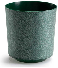 PLASTOVÝ KVETINÁČ ALOE TX 19,5X20 CM TMAVOZELENÁ