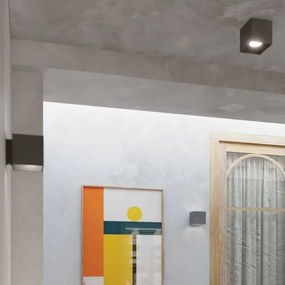 Sollux SL.0567 - Bodové svietidlo QUAD 1 1xGU10/10W/230V antracit